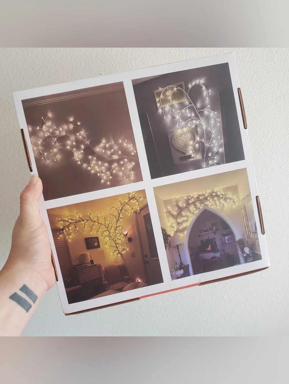 NEW DIY Vine with Lights - Gold/Brown Decorative String Lights